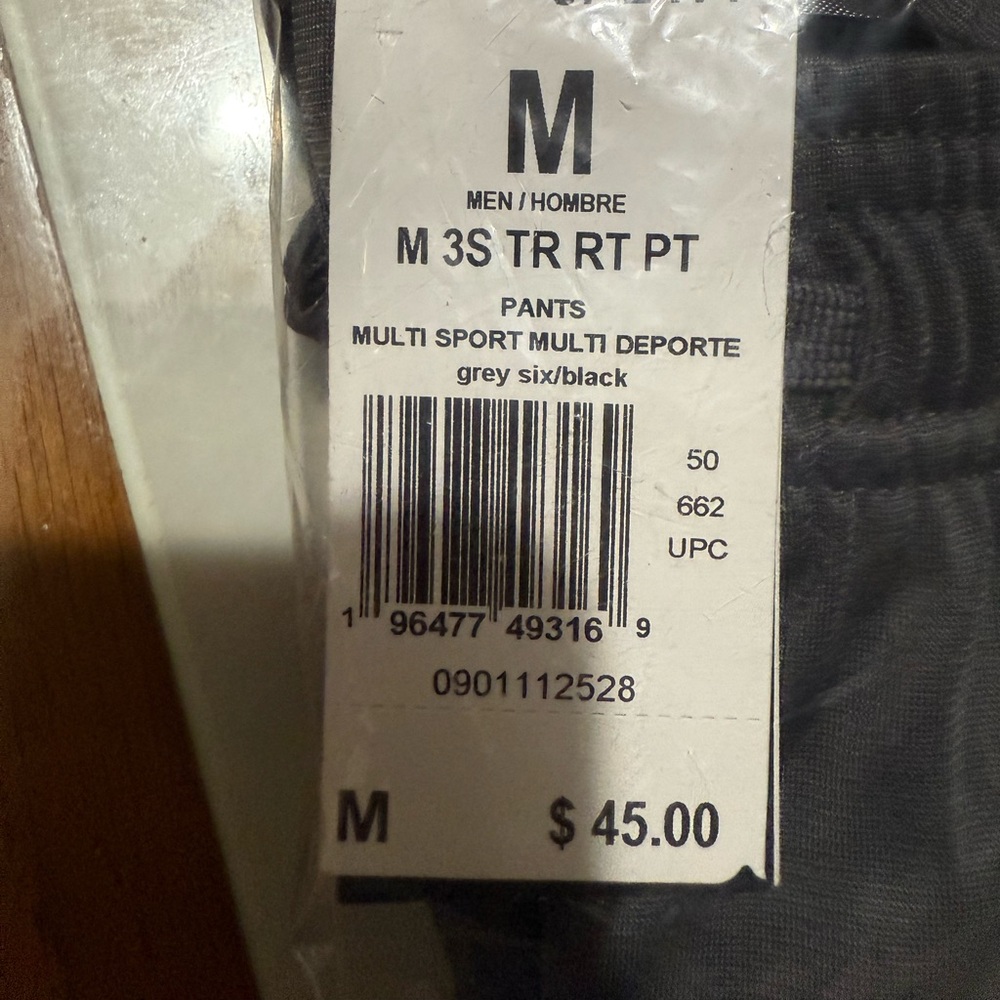 Adidas Men's Charcoal Joggers - Picture 5 of 5